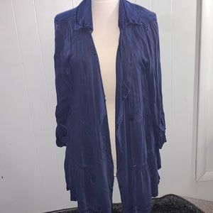Blazer ruffled side cardigan Style & co in size M